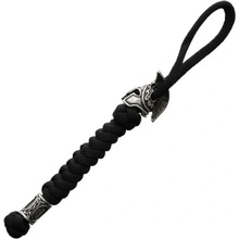 Prívesok na kľúče WARAGOD Paracord Spartan Nénar čierna