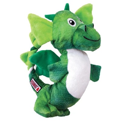 Kong Dragon Knots M/L drak zelený 26,6 cm