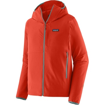 Image 1 of Patagonia Мъжко поларено яке Patagonia R1 Techface Hoody Softshell jacket - Hot Ember (003-3568-0512)