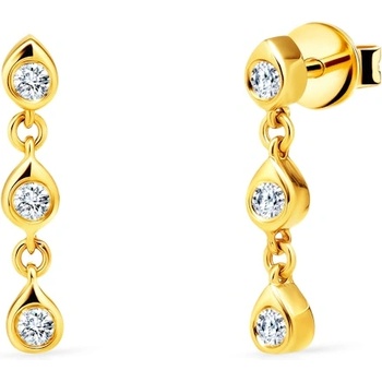 SAVICKI Обеци Savicki: злато. диаманти