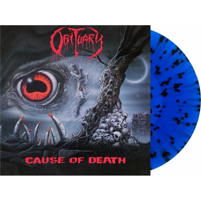 Obituary - Cause Of Death Blue Vinyl LP