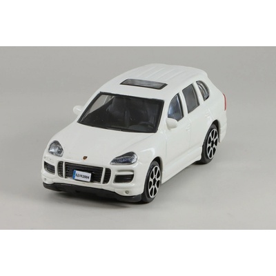 Bburago Porsche Cayenne Turbo bílá 1:43