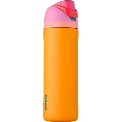 Owala FreeSip Insulated Stainless Steel Drinking Bottle with Straw, 710ml - BPA Free, Ideal for Sports, Fitness, Outdoor and Travel, Tropical - C05131