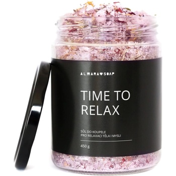 Image 1 of Almara Soap Bath Salt сол за релаксираща вана с аромат Time To Relax 450 гр