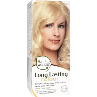 Hairwonder Long Lasting Colour permanentní dlouhotrvající barva 8 Light Blond – světle blond