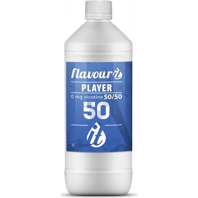 Flavourit Beznikotinová báze PLAYER PG50/VG50 0mg 1l – Zboží Mobilmania