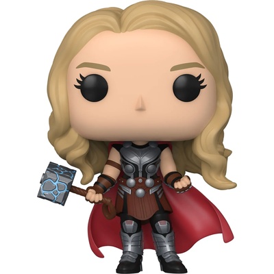 Funko Фигура Funko POP! Marvel: Thor: Love and Thunder - Mighty Thor (Metallic) (Special Edition) #1076 (075141)