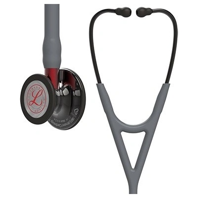 3M Littmann Cardiology IV : Grey, Black Finish with Heart - 6183