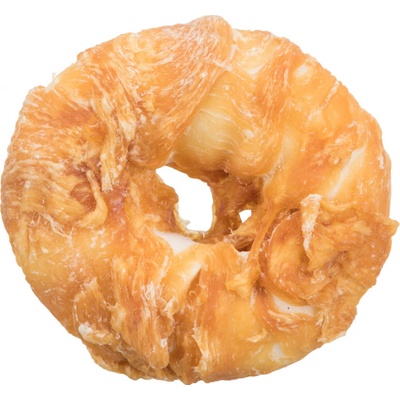 TRIXIE Byvolí krúžok obalený v kuracom mäse pre psy ø10cm 110 g