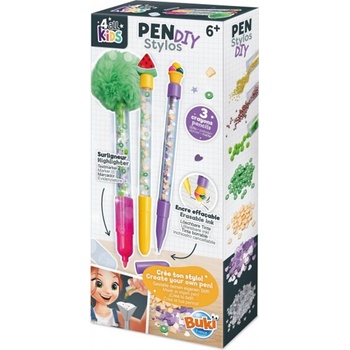 Buki France Творчески комплект Buki France - Направи си сам химикалка, храна (BKFK010)