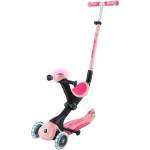 Globber Детска сгъваема тротинетка с родителски контрол Globber Go Up Deluxe Flash Lights, розова - moliv Тротинетка, скутер