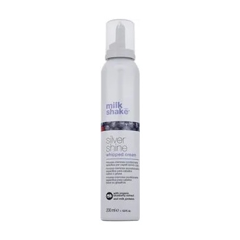Milk Shake Silver Shine Whipped Cream Балсам без изплакване за платиново руса и сива коса 200 ml