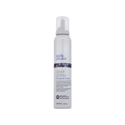 Milk Shake Silver Shine Whipped Cream Балсам без изплакване за платиново руса и сива коса 200 ml