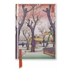 Flame Tree Publishing Hiroshige: Plum Garden (Foiled Pocket Journal) | Flame Tree Studio