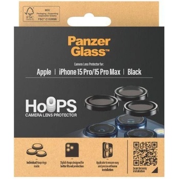 PanzerGlass Camera Protection Rings Apple iPhone 15 Pro / Pro Max- Hoops Rings 1139