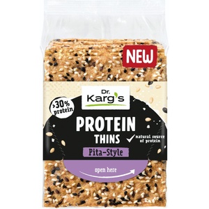 Dr. Karg's (Германия) Dr. Karg's Био хрупкав пълнозърнест хляб тип пита 150г
