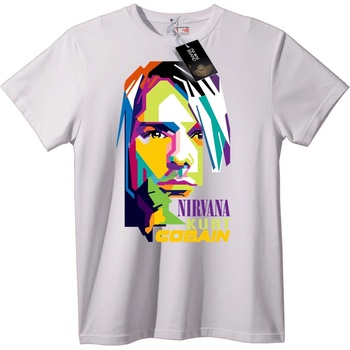 NOONEBRAND Тениска Nirvana Кърт Кобейн - L, Black