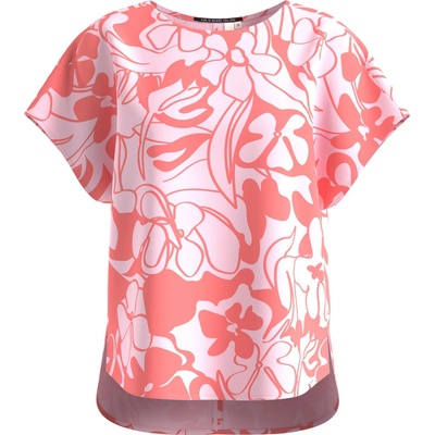 s.Oliver Dámske tričko Q/S BLOUSE červená ružová