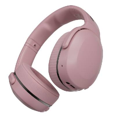 Безжични слушалки Skullcandy Crusher 540 Active, Стерео, Сгъваеми, Bluetooth, Бързо зареждане, Батерия до 40 часа - РОЗОВ (S6EVW-T005)