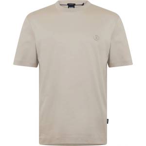 Boss Тениска Boss Mens BOSS BLACK Taut Minimalist Design T-Shirt with Logo Detail - Beige 286