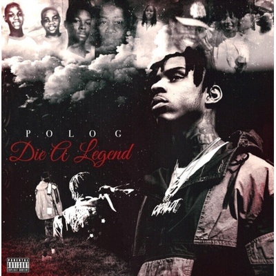 Polo G - Die A Legend (Black Ice Coloured) (LP) (0196588102516)