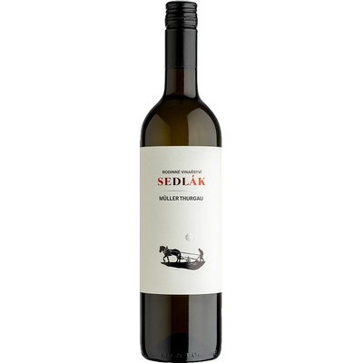Sedlák Müller Thurgau zemské 2024 12% 0,75 l (čistá fľaša)
