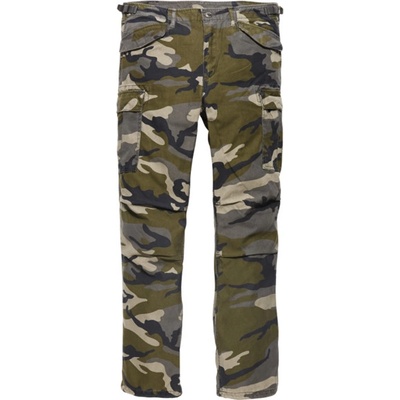 Kalhoty Vintage Industries M65 heavy satén streetcamo