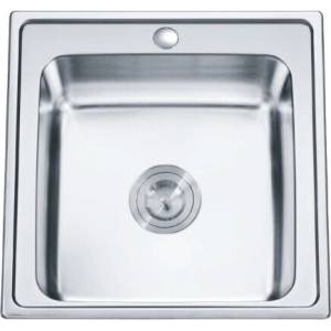 Inter Ceramic Кухненска мивка ick 5050 tampico - неръждаема алпака за вграждане (ick 5050 tampico) Мивка за вграждане