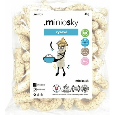 MinioS Miniosky ryžové chrumky 40g