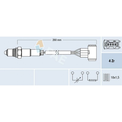 Lambda sonda FAE 77389