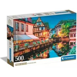 Clementoni Страсбург, Компактен пъзел „Стар град - 500 части (35544)