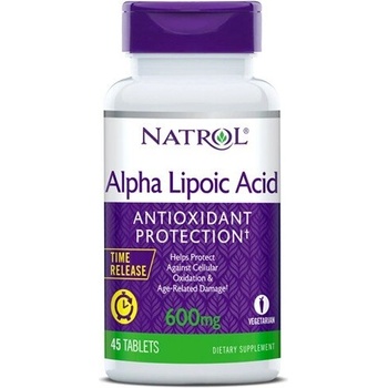 Natrol Алфа липоева киселина - Антиоксидант - 600mg | Natrol (1542-2933)