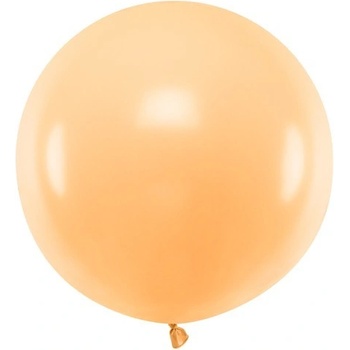 Party Deco Голям Латексов Балон, Пастел, Праскова, 60см