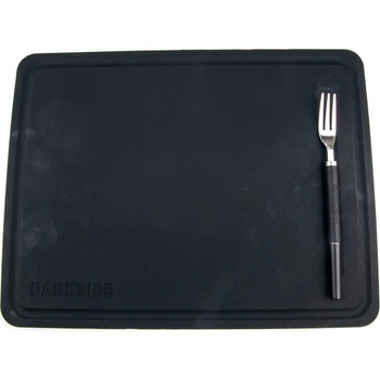 Darkside Podložka pre tabak Black s vidličkou