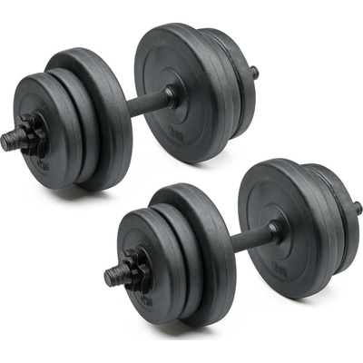 TRINFIT Set jednoručních nakládacích činek NCP 2 x 10 kg 25 mm