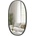 Umbra HK Limited Umbra Овално огледало за стена hub - черно (umbra-1006044-040)