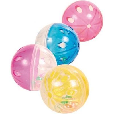 Trixie sada hrkajúcich loptičiek pre mačky 4,5 cm / 4 ks