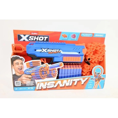 Blaster ZURU X-Shot Insanity Manic na pěnové šipky