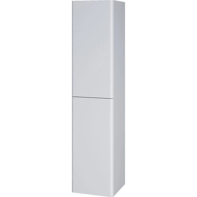 Mereo CN414LP Siena, kúpeľňová skrinka 155 cm vysoká, L/P, biela lesk