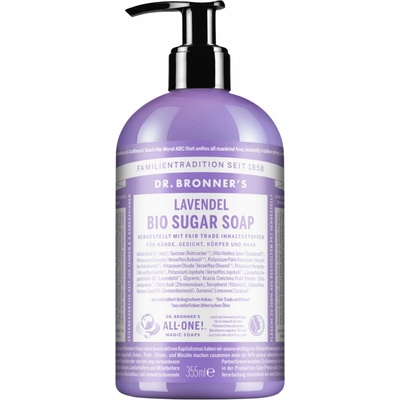 Dr. Bronner's Sugar Soap s levanduľou 355 ml