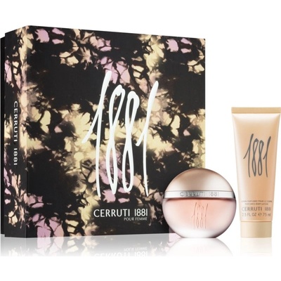 Cerruti 1881 Woman EDT 50 ml + tělové mléko 75 ml dárková sada
