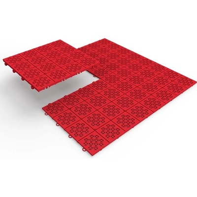 Pro-Tech shop Dlažba na terasu plastová ATENA 30 x 30 cm červená 11 ks 1 m²