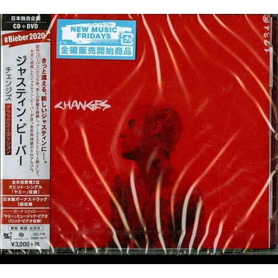 Changes - Japanese CD + DVD Deluxe Edition - Justin Bieber CD