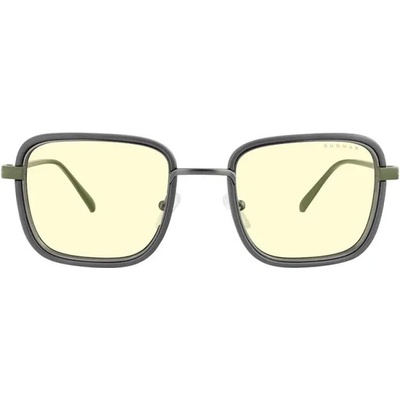 GUNNAR Геймърски очила GUNNAR Fallout Vault 33 Gunmetal/Olive - Amber (GUN-FAL-05501)