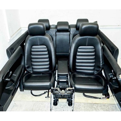 interiér - kůže perforovaná, přední výhřev VW Passat CC 3C8 lift