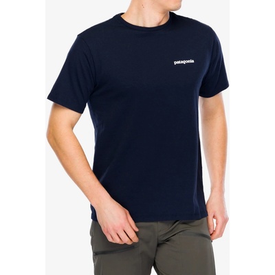 Patagonia Men's P-6 Logo Responsibili-Tee New Navy