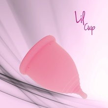 LilCup menstruační kalíšek růžový 1