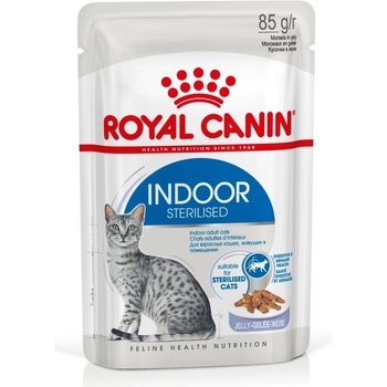 Royal Canin Indoor Sterilised v želé 12 x 85 g