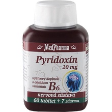 MedPharma Pyridoxin vitamin B6 20 mg 67 tabliet