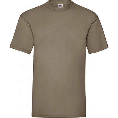 Fruit of the Loom tričko Valueweight Tee khaki